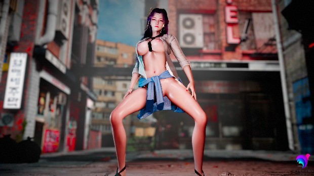 云曦抖胯骚穴舞