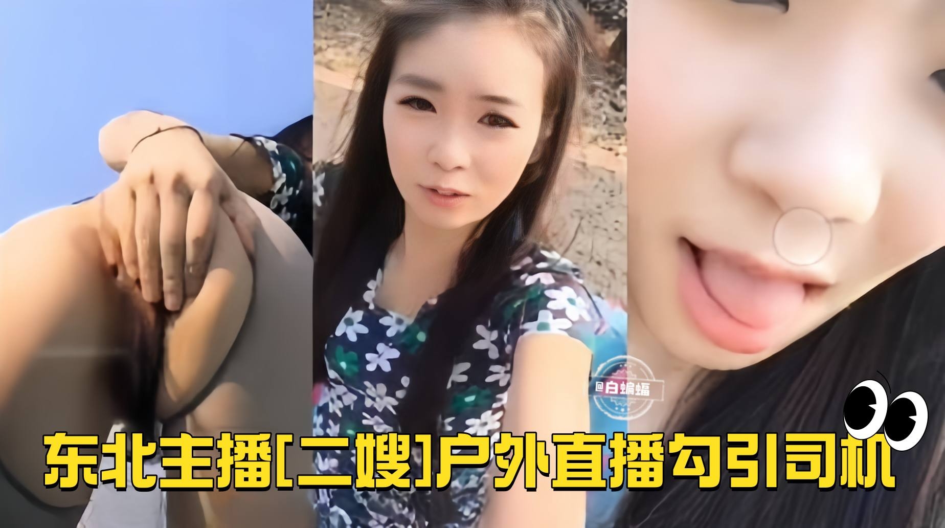 东北主播二嫂-户外直播勾引司机